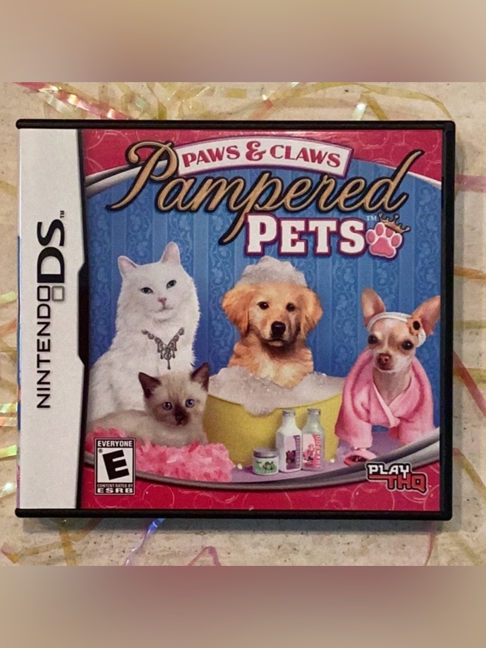 Paws & Claws Pampered Pets Nintendo DS Game CIB Authentic Tested